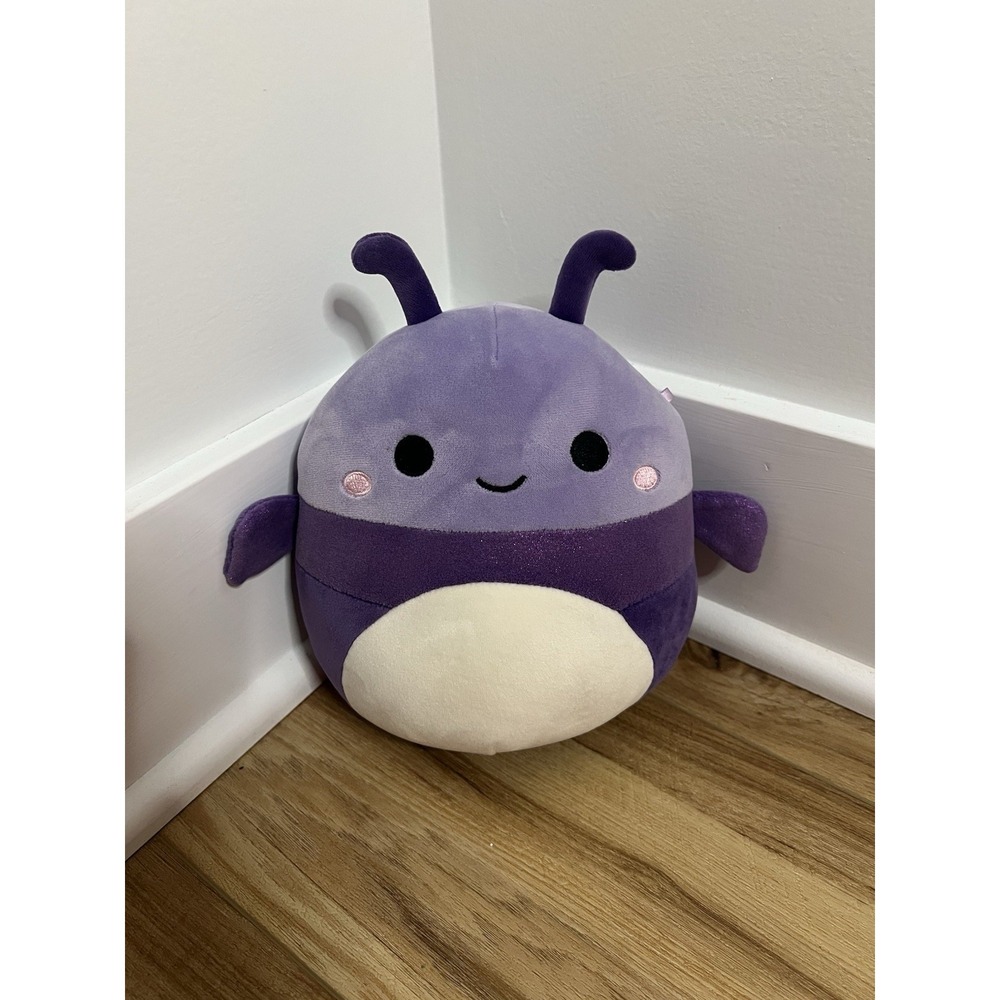 Squishmallow Axel the Purple Beetle 7.5" Plush Stuffy Collectible Toy Pillow